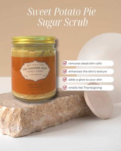 Sweet Potato Pie Sugar Scrub