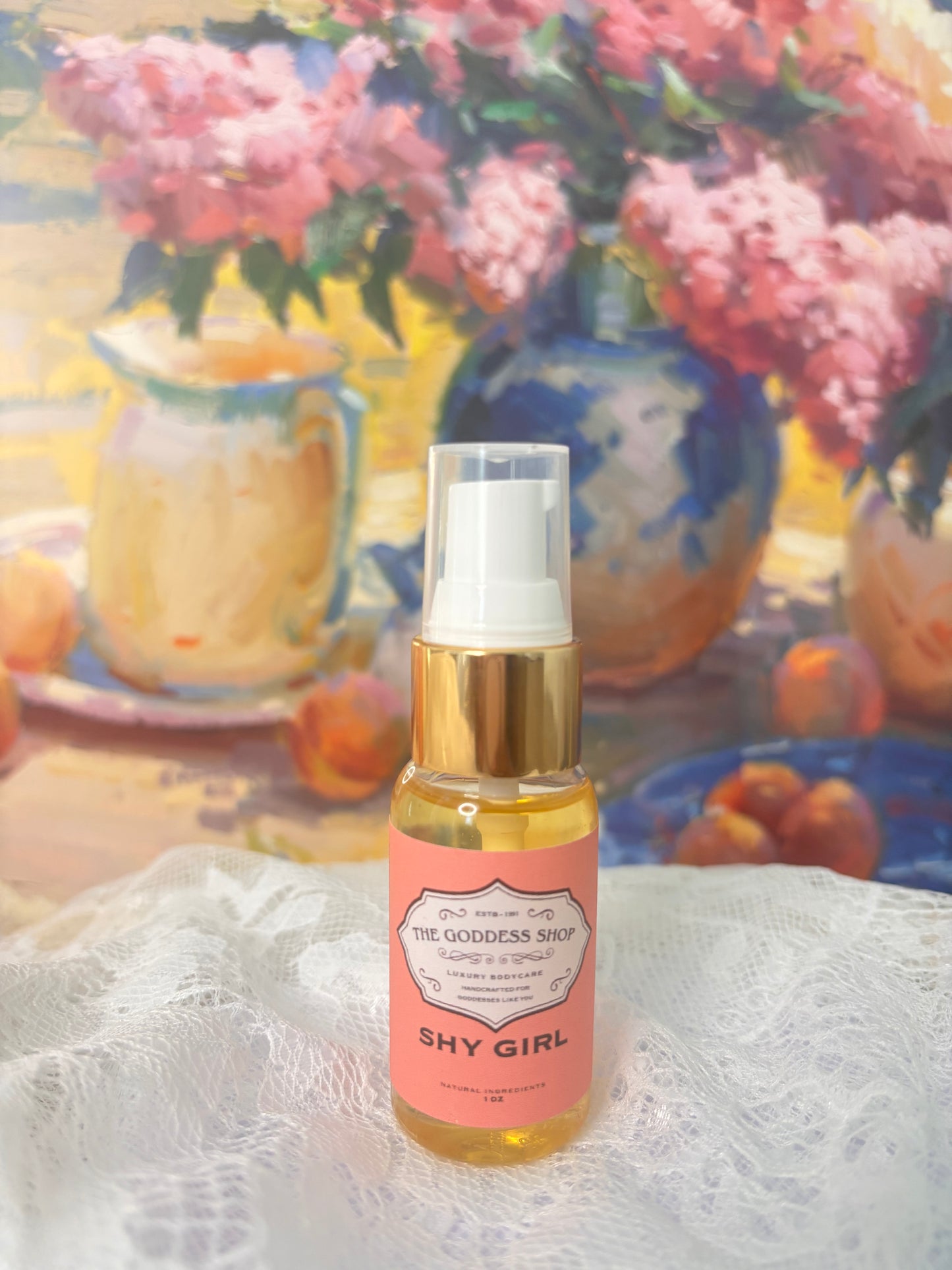 Shy Girl: Compare to Love Don't Be Shy Body Oil