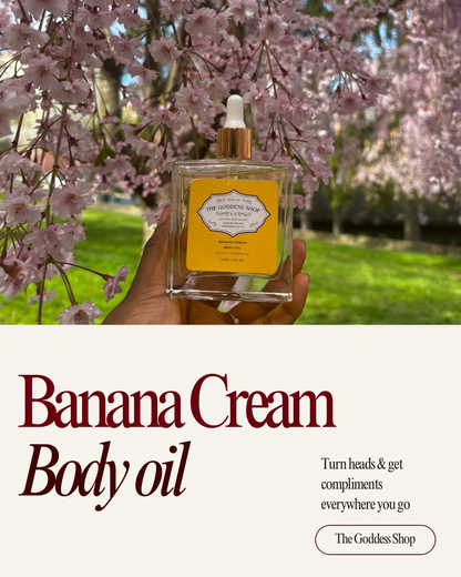 Banana Cream Pie Body Oil
