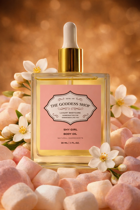Shy Girl: Compare to Love Don't Be Shy Body Oil