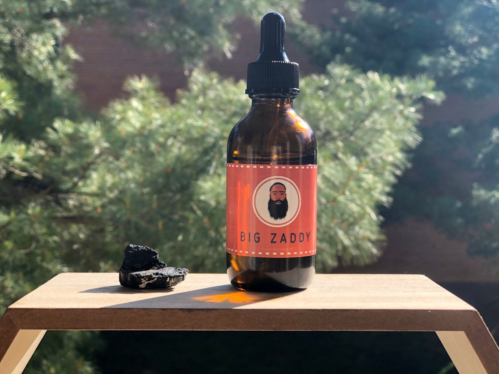 Big Zaddy Beard Oil, natural beard growth serum, castor oil, tobacco vanilla , Father’s Day gift, gift for husband , boyfriend - The Goddess Shop Co