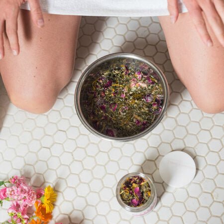 Herbal Vaginal STEAM | Self Care - The Goddess Shop Co