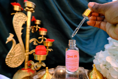 Rose Bud & Strawberry Yoni Oil for Dryness, Ingrown Hairs, & Odor